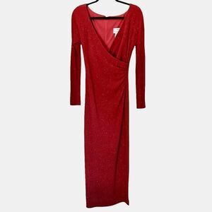 Vintage Victor Costa Floor Length Shimmer Evening Gown